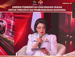 Akselerasi Sinergi Pemerintah dan Badan Usaha Perkuat Ekosistem KPBU untuk Percepatan Pembangunan Infrastruktur Nasional, Hardini Puspasari, S.Sos., M.Si. sebagai Miss KPBU Menginisiasi Pembentukan Satgas KADIN KPBU & Pembiayaan Strategis Inovatif.